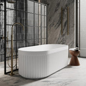 LAUREL 1500 FREESTANDING BATH - MATTE WHITE