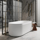 LAUREL 1500 FREESTANDING BATH - MATTE WHITE