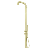CODE PACIFIC OUTDOOR SHOWER SYSTEM ALL IN ONE - BRUSHED BRASS