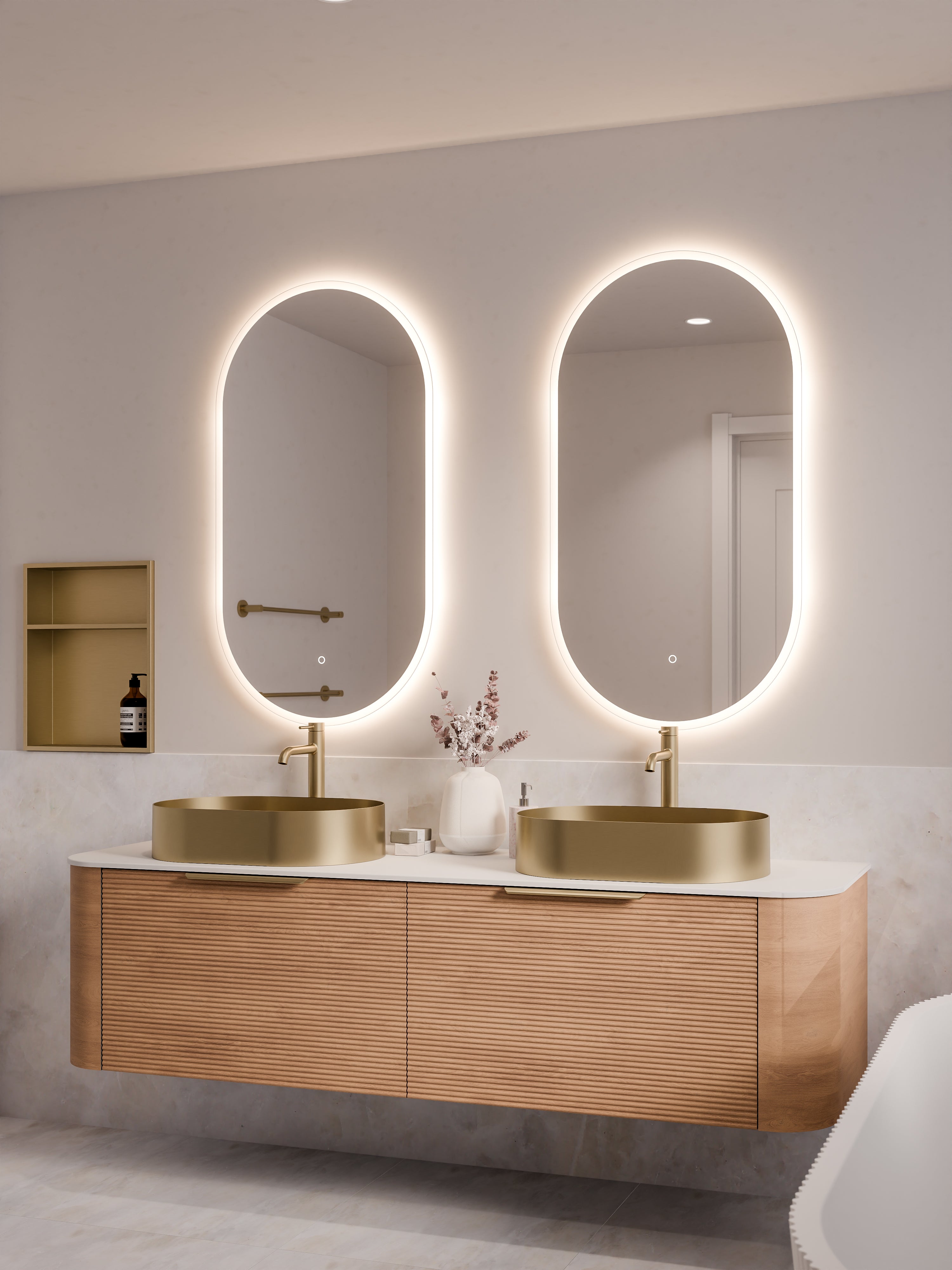 FUSION OVAL STAINLESS STEEL BASINS