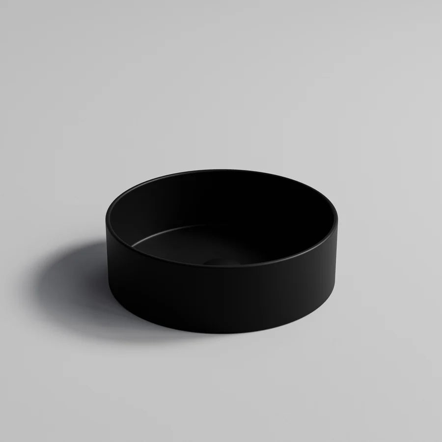 PURE ROUND 400MM CERAMIC VESSEL BASIN