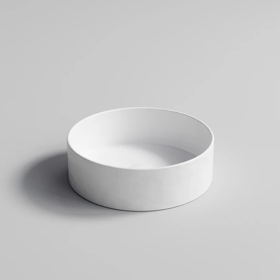 PURE ROUND 400MM CERAMIC VESSEL BASIN