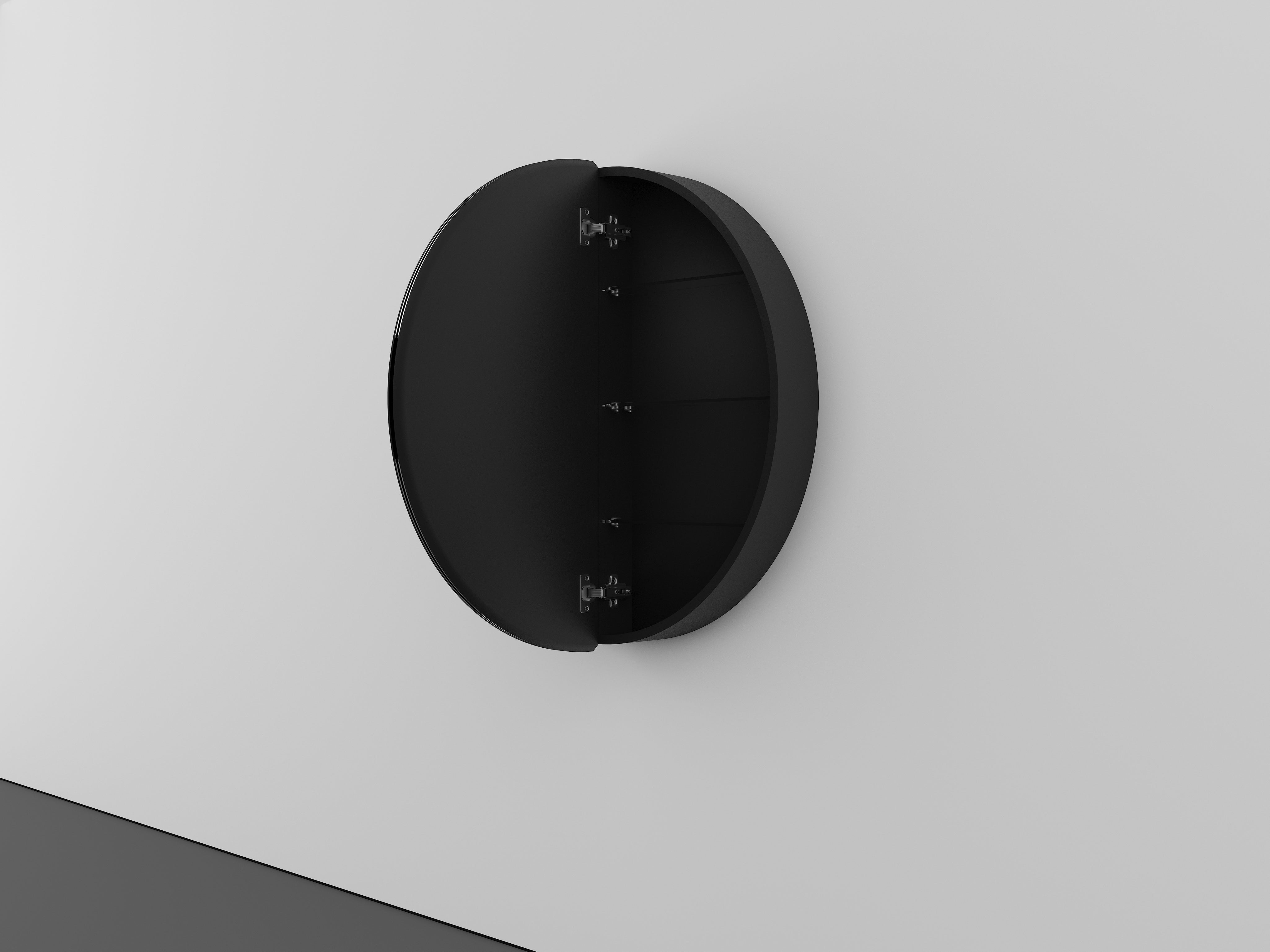 NEO ROUND 850MM MIRROR CABINET