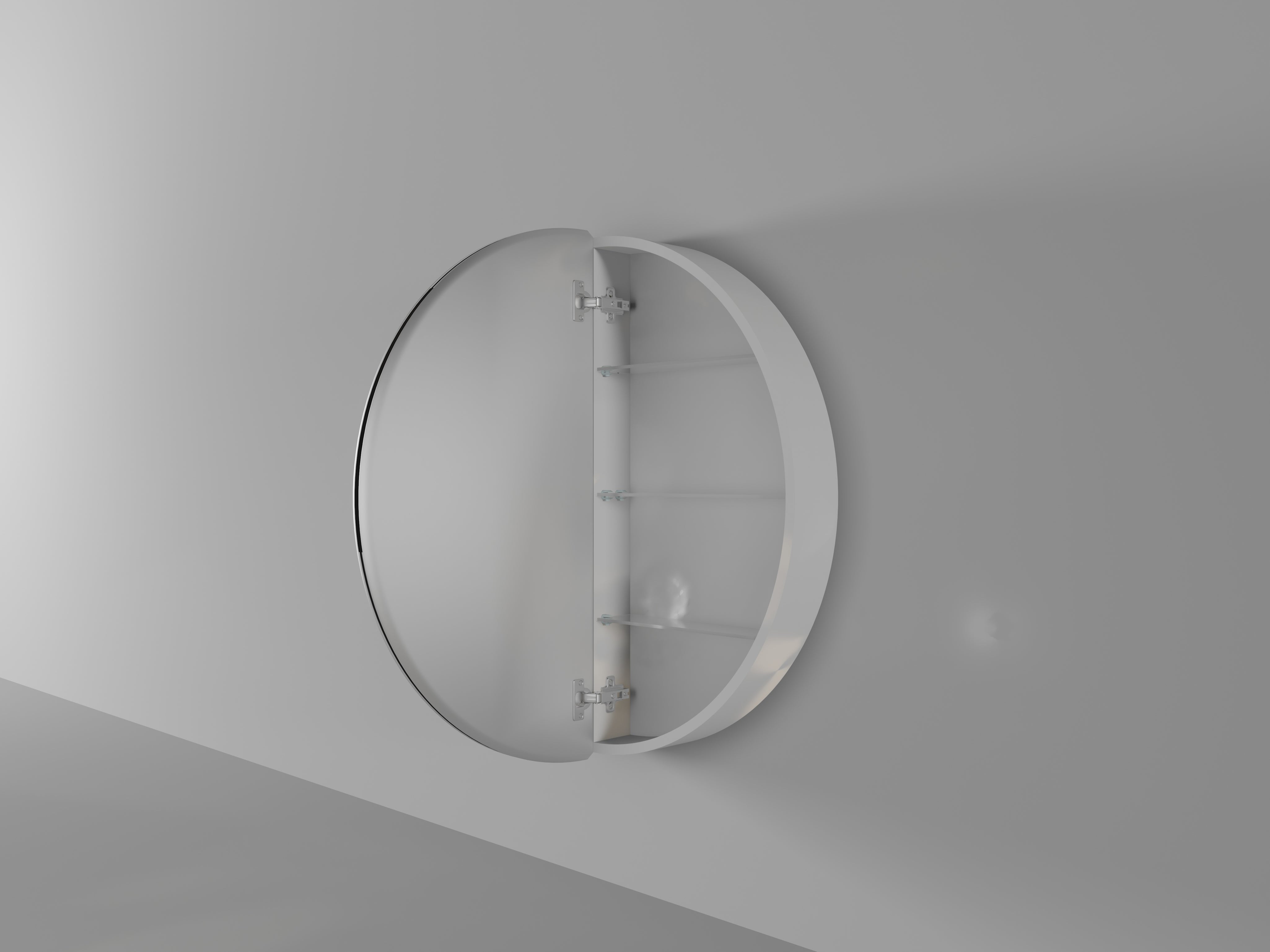 NEO ROUND 850MM MIRROR CABINET