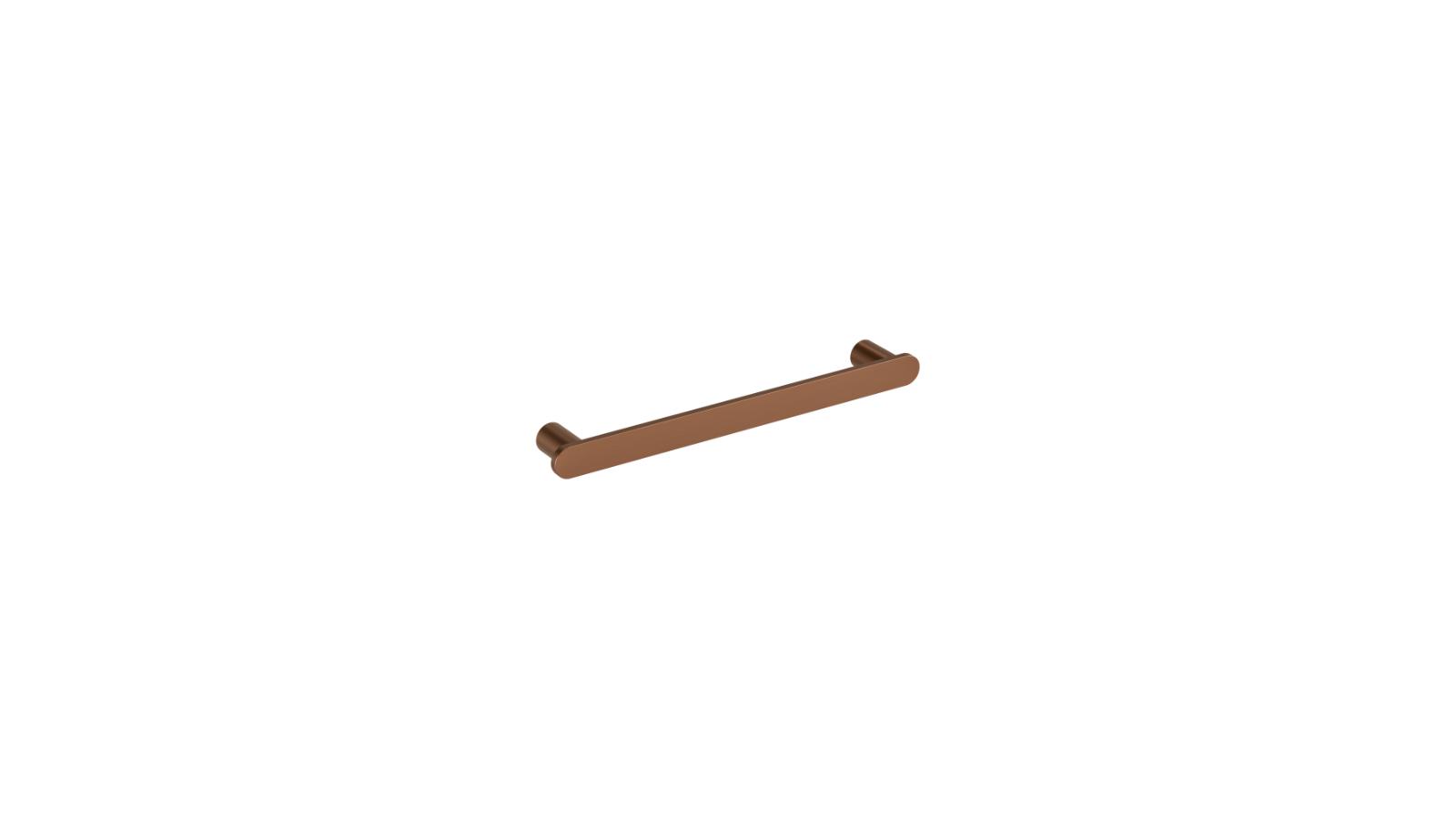 CODE CERVO HEATED TOWEL RAIL - BRUSHED COPPER