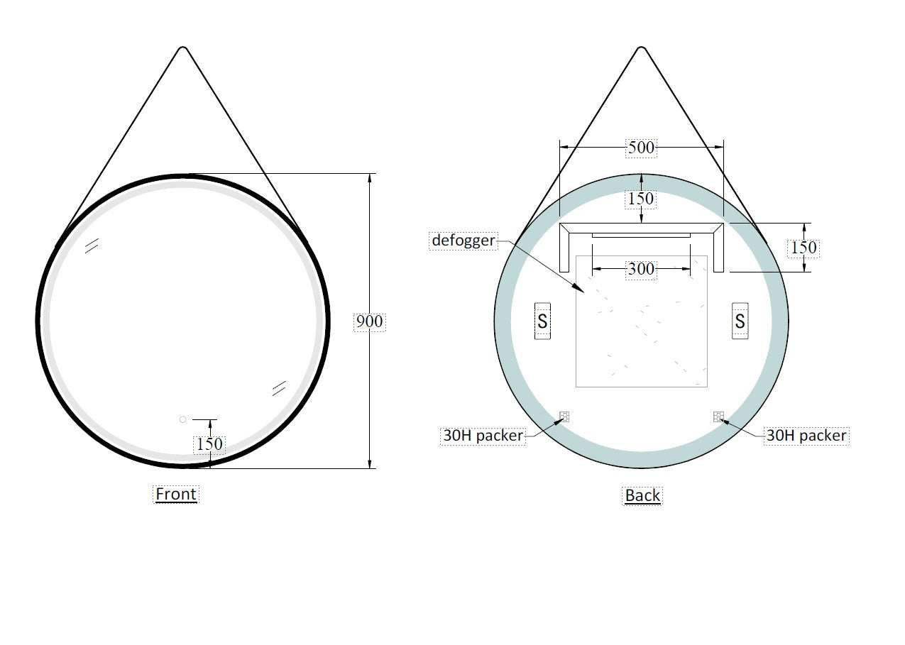 code-solace-round-strap-led-mirror-spec-sheet