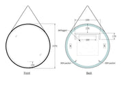 code-solace-round-strap-led-mirror-spec-sheet