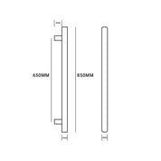 CODE PURE SQUARE VERTICAL HEATED RAIL