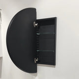 NEO ROUND 850MM INSET MIRROR CABINET