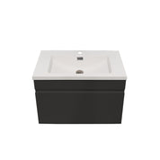 NEO 600MM 1 DRAWER WALL HUNG VANITY - 2 Colours