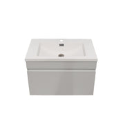 NEO 600MM 1 DRAWER WALL HUNG VANITY - 2 Colours