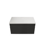 NEO 750MM 1 DRAWER WALL HUNG VANITY - BLACK