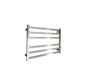 ELITE SQUARE HEATED TOWEL LADDER 600X850MM STAINLESS STEEL