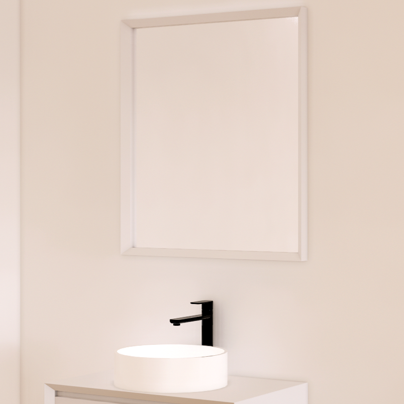 CODE FORM 740Wx850H FRAMED MIRROR RANGE - BLACK OR WHITE