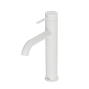 NATURE MID HEIGHT VESSEL BASIN MIXER - Matte White