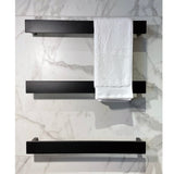 CUBE HEATED TOWEL RAIL 500MM - 3 Colours