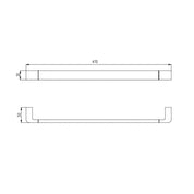 Freemont Towel Rails 470mm - 2 Colours