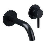 WATERWARE CARBON WALL MOUNTED BASIN MIXER